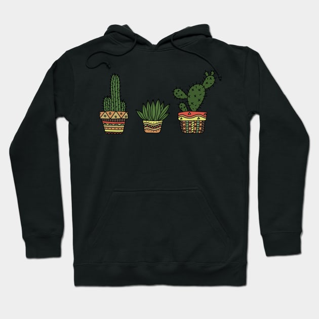 Cactus Hoodie by valentinahramov